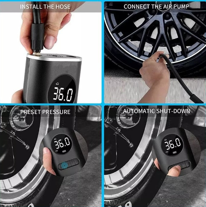 Compresor de aire portátil