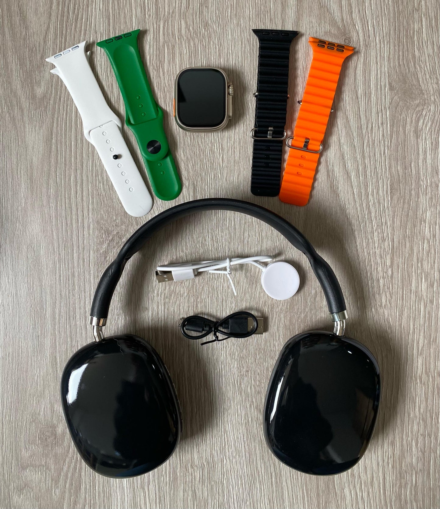 Combo Reloj Smartwatch Ultra 3 + Auriculares