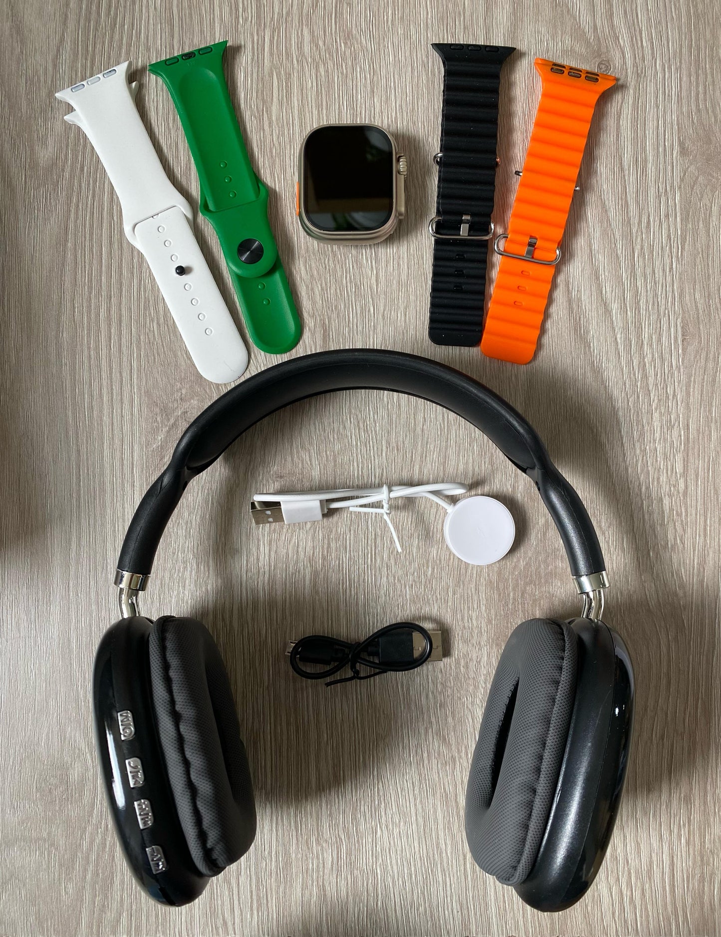 Combo Reloj Smartwatch Ultra 3 + Auriculares
