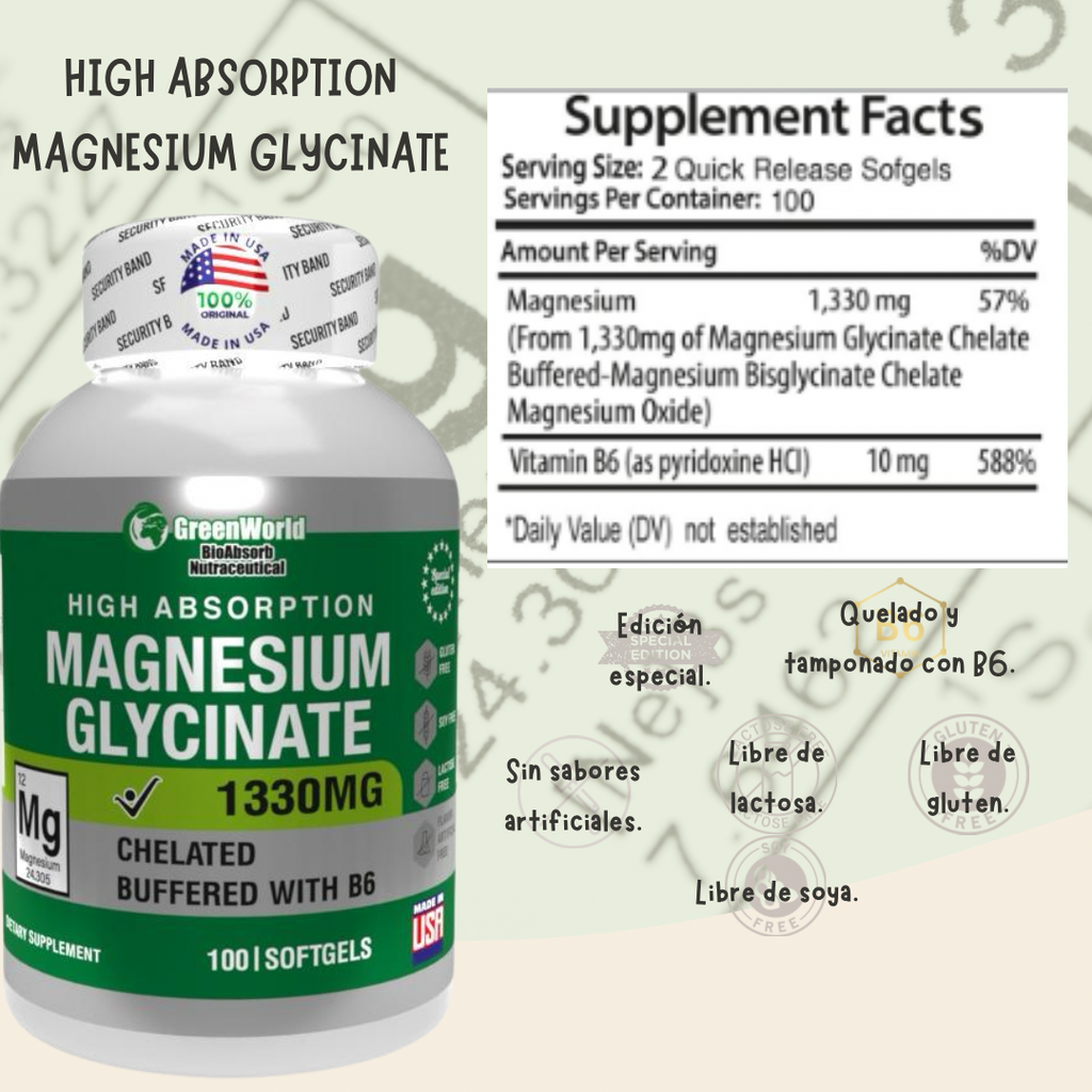 Glicinato de Magnesio