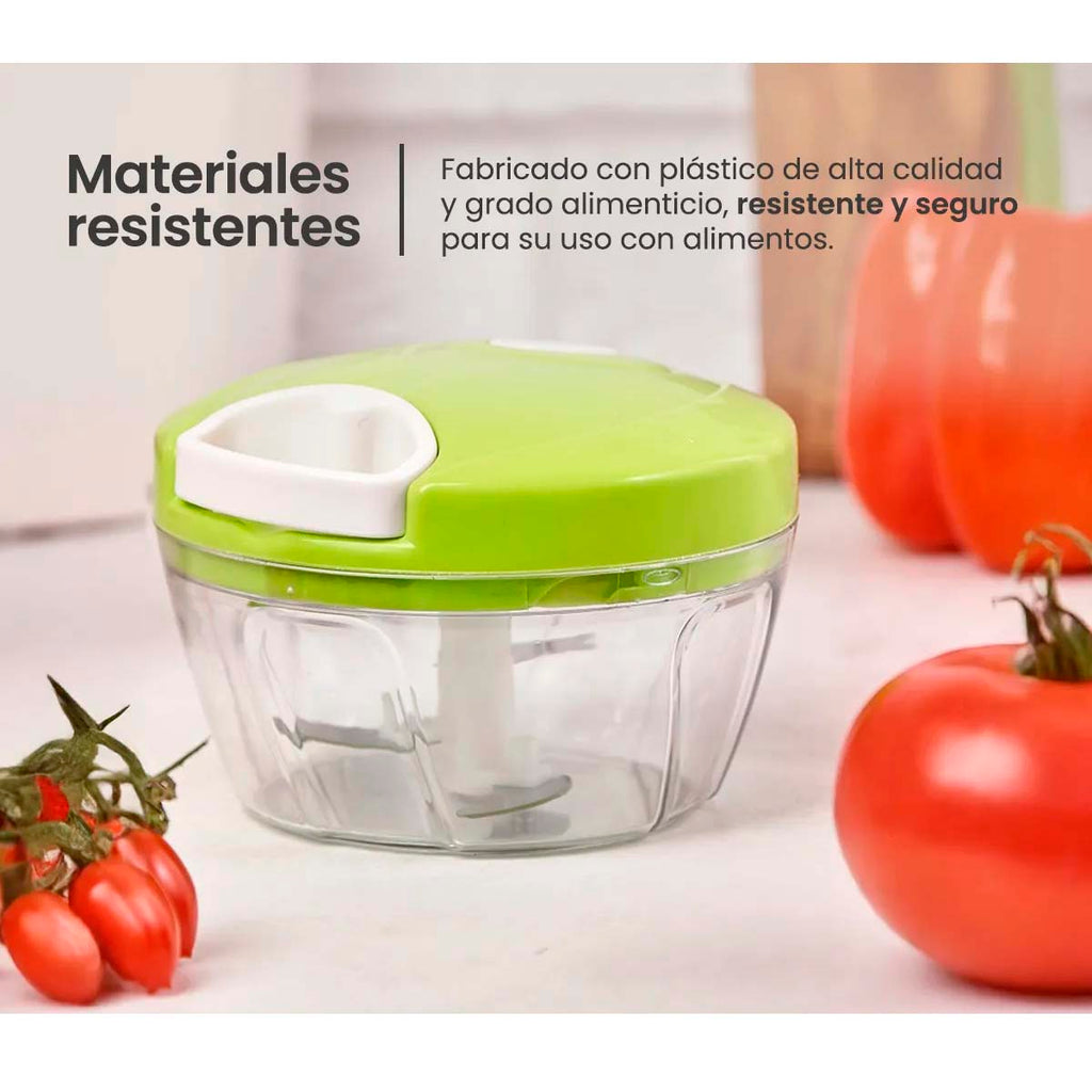 Picadora Manual Multiusos Con Cordon