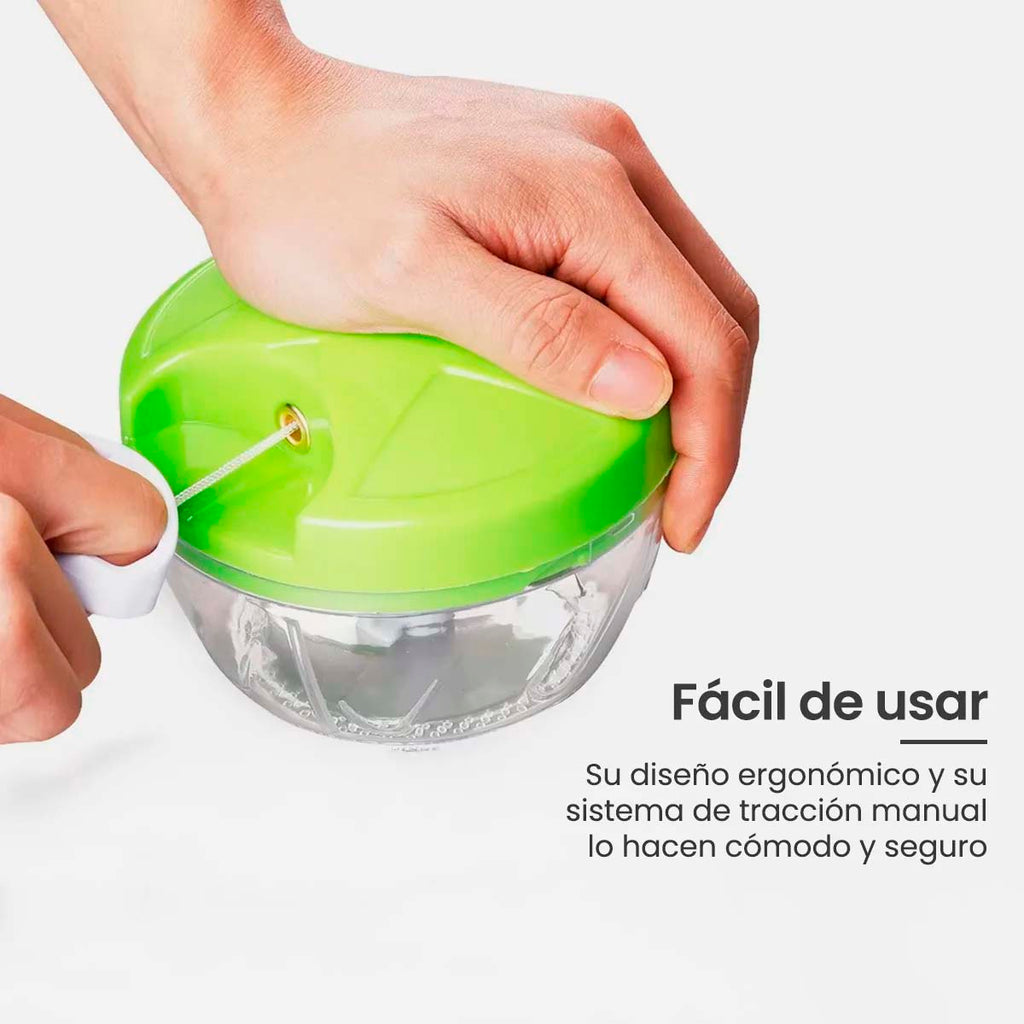 Picadora Manual Multiusos Con Cordon