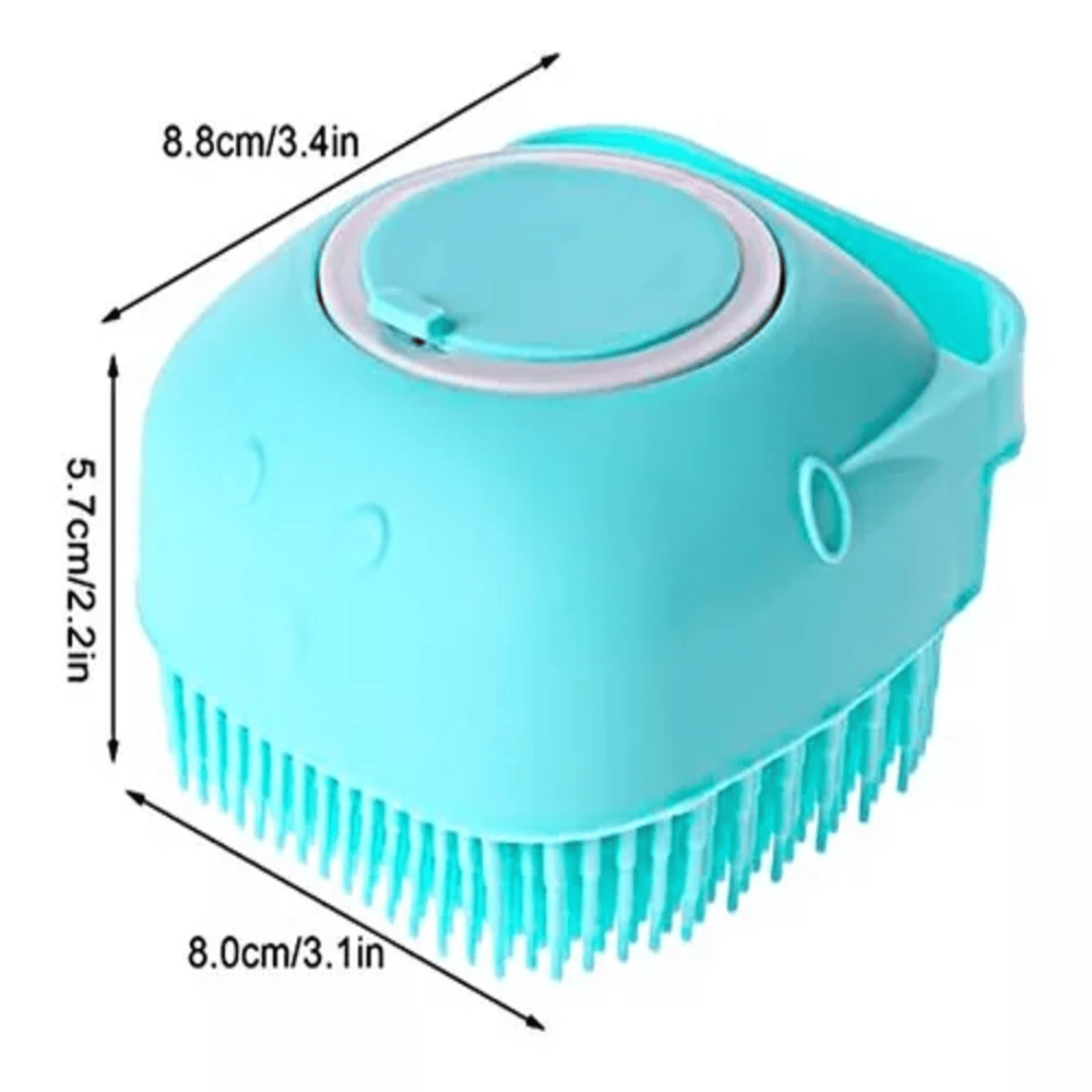 Cepillo de Baño con Jabón para Mascotas