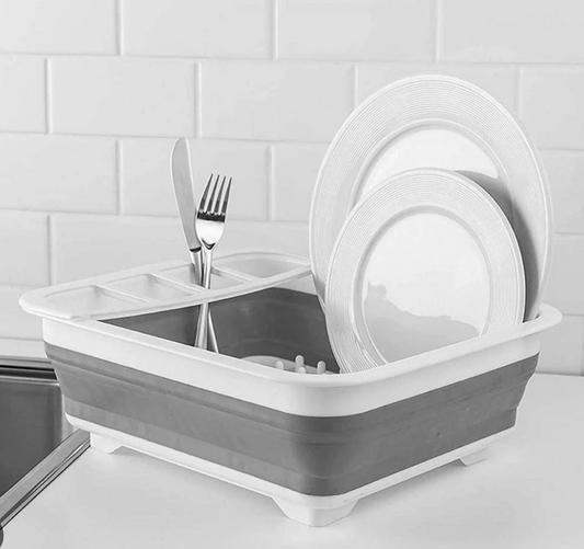 Escurridor De Platos Plastico Plegable