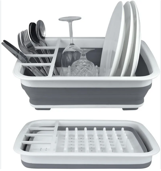 Escurridor De Platos Plastico Plegable